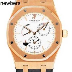 Luxury APS Factory Audemapigue Watch Swiss Movement Epic Royal Oak 26120or Double Time Mens Watch Box Paperc1w8