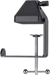 Stand Metal Table Mounting Clamp for Microphone Suspension Boom Scissor Arm Stand Holde with Headset Hook Hanger,NB35B