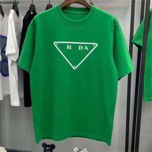 高級メンズデザイナーTシャツブラックホワイト刺繍レター印刷綿半袖