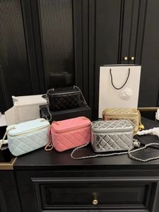 Nuovo box box box borse da donna Designer borse da bagno cosmetico sacchetti da toeletta per la custodia per sacchetti di trucco cassette di lussuoso portafoglio