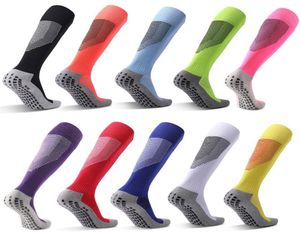 Sports Socks Cushion Football Over The Calf Non Slip Grip For Soccer Ski Basketball Cycling Athletic Compression Knee6132560