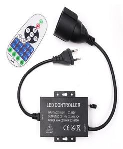 US110V EU AU 220V Dimmer with 23key RF Remote Controller 1000W 1500W For 2835 LED Strip Neon Light LED Bulb String Light2080870