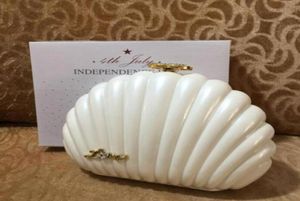 Luxury Pearl Shell Evening Bag 4th July Independence Day Women Hand Handbags Wallet Wallet Come Gift Box 48745971096726