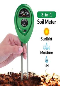 3 in 1 del terreno Acqua di umidità PH METER TESTER DEL TEST DETTAGLIO DI PROVA DI PROVA PER GIARDINO STRUMENTI GARDEN IDROPONICO 8035041