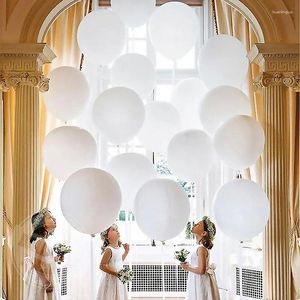 Party Decoration Ballons Accessoires White Round Latex DIY Bekleidungsnähung Vorräte Home Travel Hochzeit Weihnachten 4pcs 24 Zoll