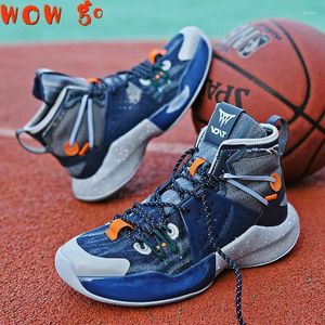 Basketball Shoes 2024 Men's Professional Breathable Non-slip High Top Sneakers Men Quality Training