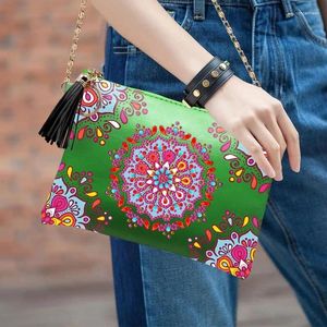 Borse a tracolla Borsa da catena da donna femminile con pittura di strass Copertura Messenger Crossbody Dispositiva borsetta 50ld