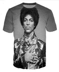 WholeNod Fashion Menswomens Summer Summer American Singer Prince Roger Nelson Funny 3D Print Casual Tshirt DXR002472644530