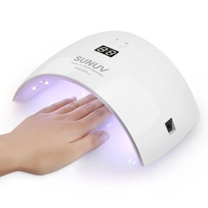 Guns Sunuv 9x Plus Original Sun9x Plus Fast Curing Nail Lamp Dryer för Nail Art Lover Nybörjare