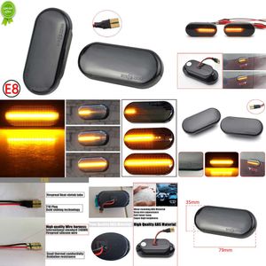 New for SEAT Ibiza 6L Cordoba Toledo Leon 1 2 LED Dynamic Side Marker Turn Signal Light for Octavia