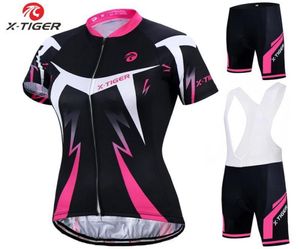 2020 x TIGER Summer Women MTB Rower Cycling Odzież oddychająca ubrania rowerowe Mountian Ropa Ciclismo Quick Dry Cycling Jersey S5808505