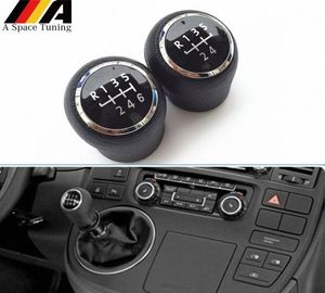 56 SPEED CAR STYLING ACCESSORIES MT VÄGEN SKILD KNOB SAVER STICK HANDE för VW Transport T5 T51 GP 2003 2011 Gear Shifter KN7951809