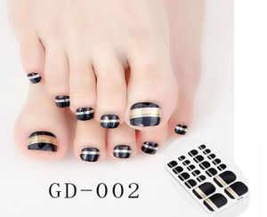 Stickers Decals 22 TipsSheet Colorful Nail Shiny Adesivos Strips Nailart Novidades Designer Wraps DIY1174785