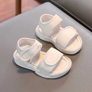 Slipper Baywell Kids Retro Solid Color Summerals-удобная не скользящая пляжная обувь для возрастов 2-7 240408