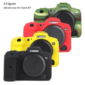 Accessoires Soft Camera Bag EOS R5 R6 Silikonkoffer Gummi -Kamera -Körper für Canon EOS R5 R6