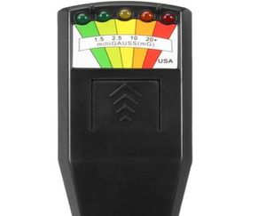 K2 الكهرومغناطيسي الحقل EMF Gauss Meter Ghost Hunting Congector Portable EMF Magnetic 5 LED7549245