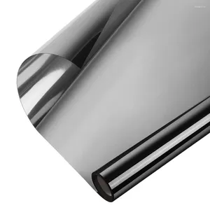 ウィンドウステッカー80 x 500 cmソーラーリフレクティブミラープライバシーフィルムサンブロッキングガラスステッカー熱制御UV拒否