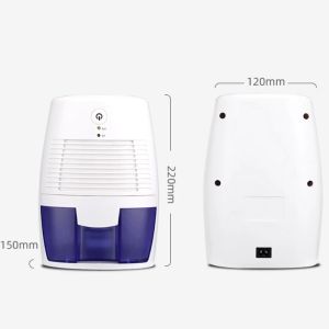 500 mlortable avfuktare Mute Fuktabsorberare Lufttork för Home Room Office Kök Deodorizer Air Dryer
