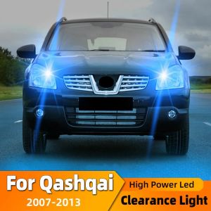 2pcs LED Side Parking Light For Nissan Qashqai J10 Accessories 2007 2008 2009 2010 2011 2012 2013 Clearance Lamp