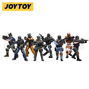 1/18 Joytoy 3,75 pollici Action Figure annuale Pacchetto di promozione del costruttore dell'esercito 08-15 Modello anime Toy 240326