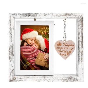 Frame Desktop Frame PO 4x6 pollici Display Picture Tabletop Famiglia a 2 lato per documenti di licenze