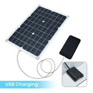 Şarj Cihazları Sunyima 20W 18V 2000mA 280*420mm USB Monokristalin Silikon Güneş Paneli Taşınabilir Su Geçirmez Güneş Paneli Şarj Cihazı Mobil Güç