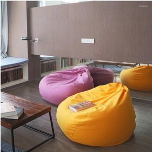 Chair Covers Multicolor Lazy Sofa Bean Bag Small House Type Modern Simple Tatami Lounge Balcony Single Nest Bedroom Washing Coat