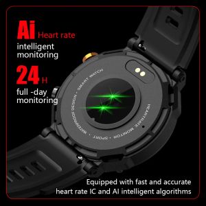 Skmei 410Mah 1,39 cala pływacka Sport Sport Smartwatch Monans Monitorowanie tętna Bluetooth Call Smart Watch na Android iOS