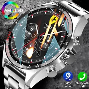 2024 Novo esporte ao ar livre GPS Smart Watch Men Bluetooth Call SmartWatch Health Monitoring Compass IP68 Relógios à prova d'água Homens homens