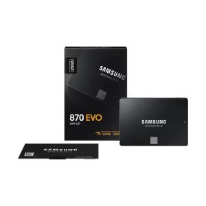 Samsung SSD 870 EVO 4TB 1TB 2TB 250 500 GB Internt fast tillståndskiva HDD Hårddisk SATA3 2,5 tum Laptop Desktop MLC DISCO Duro