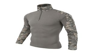 Maglietta a maniche lunghe uniforme multicam uomini camuffato da combattimento esercito abiti paintball tactical8403833