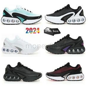 With box Dn Shoes Mens Running Shoe Women Dns Platform Sneakers Black Dark Grey Volt Coconut Milk All Day Night Smoke Cool Royal Blue Outdoor Sports Trainers 36-45