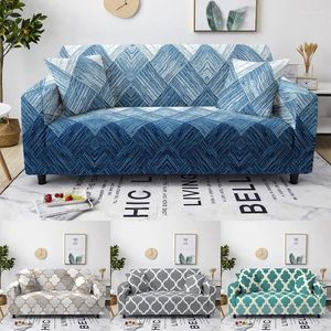 Chair Covers 1pc Simply Style Printed Couch Cover For Sofas Armchair Loveseat 1/2/3/4 Seater Full Wrap Stretch Sofa Living Room
