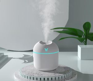 Mini diffusore per olio umidificatore d'aria per auto da casa da 250 ml di nebbia ad ultrasuoni con diffusore a led lampada notturna2135032