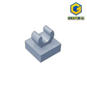 GoBricks GDS-818 Kiremit Özel 1x1, yuvarlak kenarları olan klipli 15712 2555 DIY eğitim binası ile uyumlu