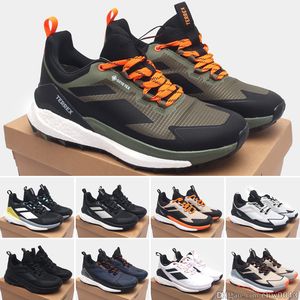 2024 Designer Waterproof Outdoor Sneakers Mens Waterproof Quick Dry Athletic Non-slip Hiking Sports Shoes Terrex Free Hiker 2 GORE-TEX Tech Shock-absorbing Sneakers