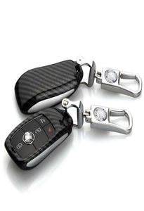 Fit für Mercedes E-Klasse E200L/E300L Carbon Fiber Car Remote Smart Key FOB Shell Hülle Hülle Abdeckung1408328