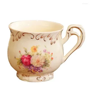 Kupalar Avrupa tarzı seramik kahve fincan ikindi çayı içme ev su temizliği tedavi kullanımı tercih edilir.