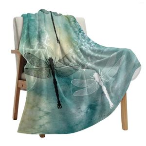 Battaniye yusufçuk noktaları gradyan kanepe için atar kış yumuşak peluş sıcak atış battaniye tatil hediyeleri