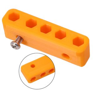 Industrial Drill Bit Holder Heat Resistant Magnetic Organizer Red/yellow/black Universal Durable And Practical