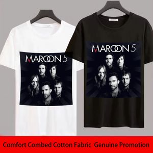 Maroon5Sロックバンドの学生トレンドHoge KwaliteitポリエステルSneldrogende Jonge Mannen en Vrouwen Verkrecht Goed Tシャツ