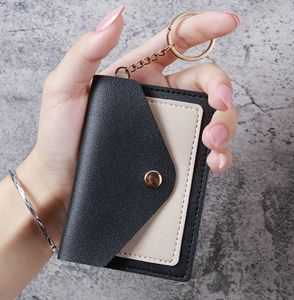 new fashion mini cute pu leather coin purse women students casual outdoor card bag change purse wallet