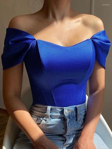 Women's T Shirts 2024 Summer Elegant Satin Bow Tie Corset Top For Women Sleeveless Backless Cropped Tops SHIRT Club Party Clothes