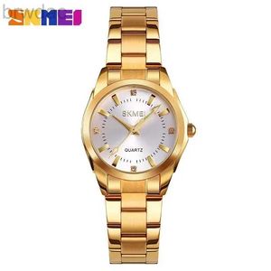 Relógios femininos Skmei Japão Movimento de luxo Quartz Relógios para mulheres magras lady hour ladies recar