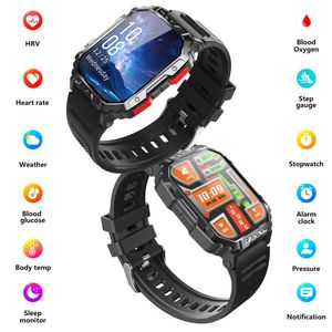 Neue F407 Smartwatch -Herzfrequenz, Druck, Blut, Schlafüberwachung, Trainingsmesser, Outdoor drei Proof -Armband