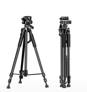 Tripodlar Yüksek Kaliteli Uzatılabilir Akıllı Telefon Kamera Tripod Mobil Cep Telefonu Montaj Kamera GoPro Live YouTube Ringlight Tripod