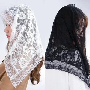 Bridal Veils One Layer Short Veil For Wedding Lace Edge Blusher Face Without Comb Headdress Accessories Voile Mariage