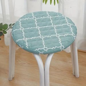 Chair Covers Four Seasons Round Cushion Stool Plush Thickening Cushions Pad Detachable Seat Cover