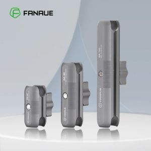 FANAUE ALUMINIUM Legering Double Socket Arm 25 mm/1 tum Bollhuvudhållare Mount Clamp för cykelmotorcykelkamera för RAM -fästen