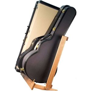 String Swing CC29 -BW Walnut Guitar Case Holder för elektriska och akustiska gitarrer - Säker och elegant lagringslösning för musiker